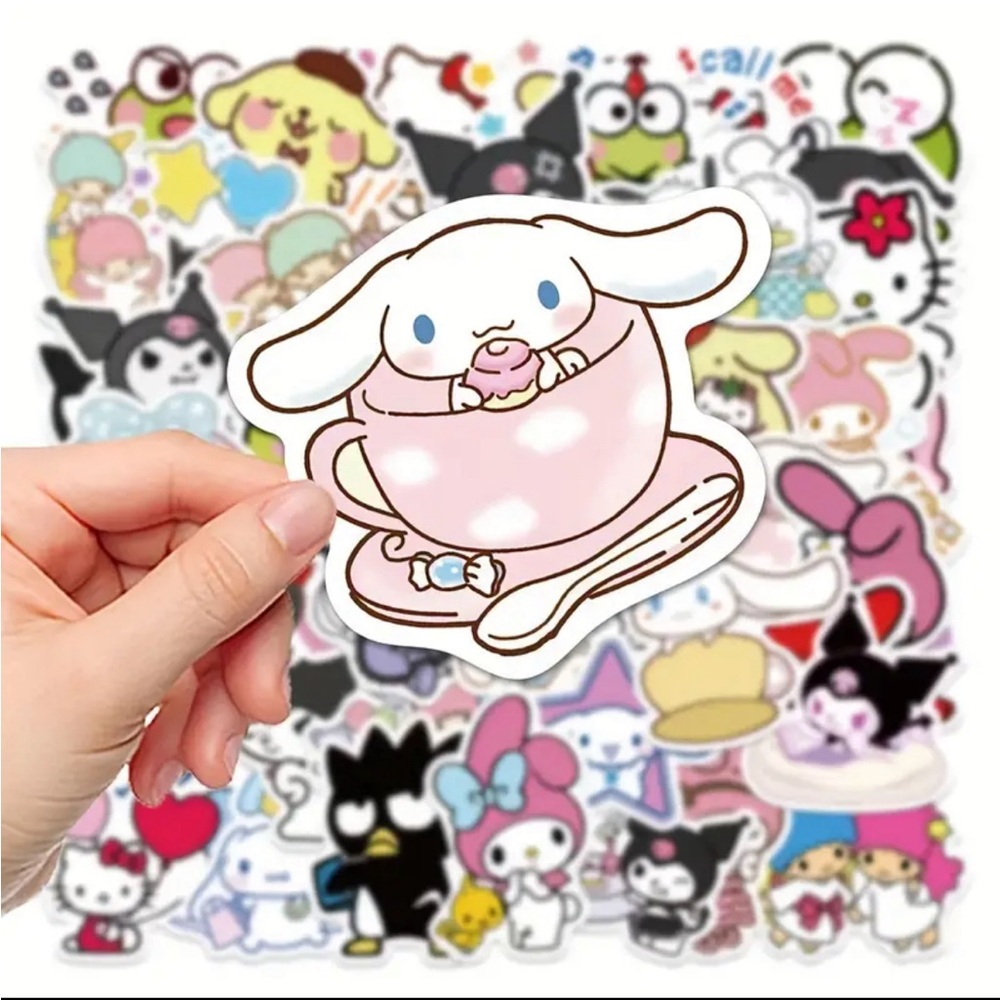 NWT! 50 pcs stickers. Kawaii Sticker Set. - Picture 3 of 4